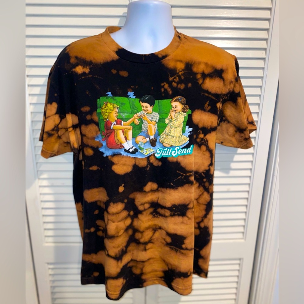 Full Send Nelk Boys Tie Dye T-shirt Size Men’s Large